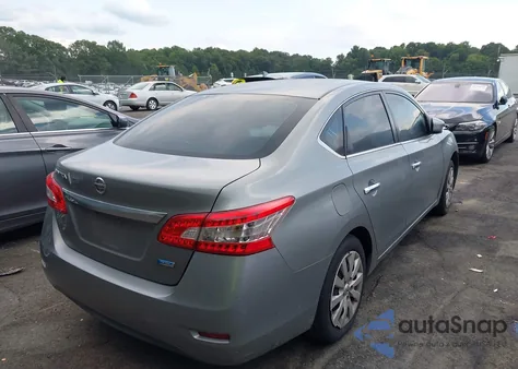 2014 Nissan Sentra S z USA, uszkodzony, nr VIN 3N1AB7AP0EL643464